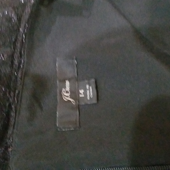 NWOT J.Crew Pleated Midi Dress in Metallic Lace - Picture 6 of 8